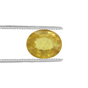 3.75ct Yellow Sapphire (H)