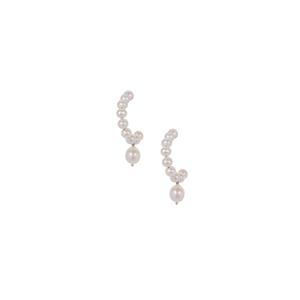 Kaori Cultured Pearl Sterling Silver Earrings