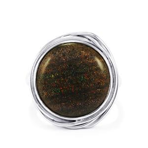 7.50ct Andamooka Opal Sterling Silver Aryonna Ring