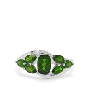 2.15ct Chrome Diopside Sterling Silver Ring
