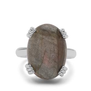 13ct Labradorite Sterling Silver Ring