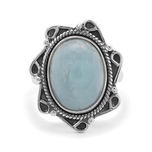 10ct Aquamarine Sterling Silver Aryonna Ring