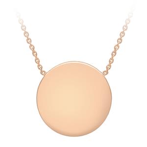 Necklace in Rose Gold Plated Sterling Silver