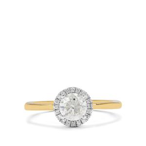 3/4ct Diamond 18K Gold Ring