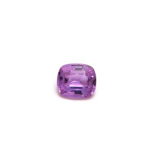 0.82ct Unheated Purple Sapphire (N)