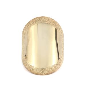 Viorelli Stardust Gold Plated Sterling Siver Ring