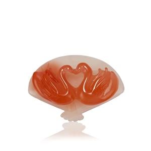 86cts Agate Swan Carving (N)