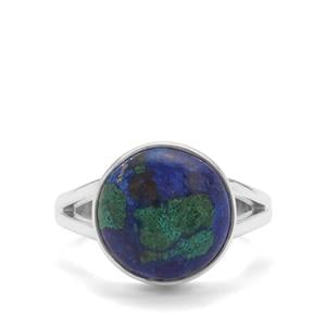 6.08ct Azure Malachite Sterling Silver Aryonna Ring