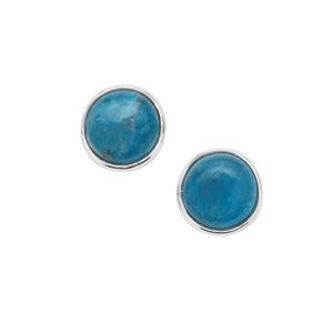 Mogok Apatite Earrings in Sterling Silver 3.15cts