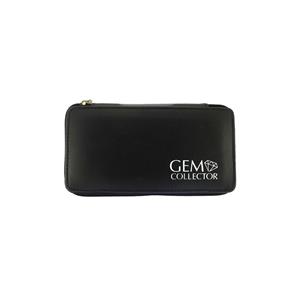 Gem Kit  in Genuine Leather  Case • Nylon Loupe Chain GS 800  • 25 White Diamond Paper GS 1735  • Brass Gauge 3