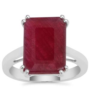 Bharat Ruby Ring in Sterling Silver 9.15cts
