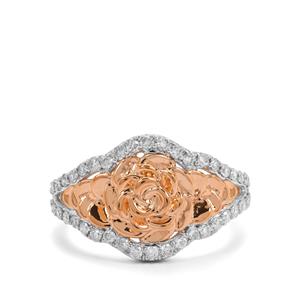 1/2ct Canadian Diamonds 9K Rose Gold Tomas Rae Ring