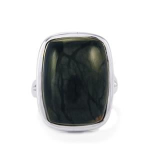 18ct Picasso Jasper Sterling Silver Aryonna Ring