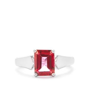 Marambaia Coral Topaz Ring  in Sterling Silver 3.02cts