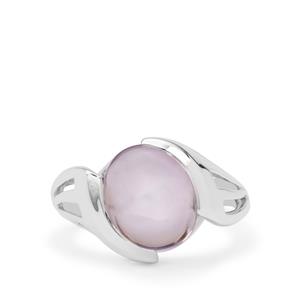 Rose De France Amethyst Ring in Sterling Silver 5.50cts