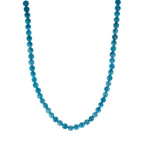 200cts Snowflake Apatite Sterling Silver Necklace 