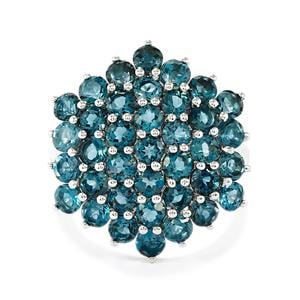 Marambaia London Blue Topaz Ring in Sterling Silver 5cts