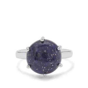 6.50ct Sar-i-Sang Lapis Lazuli Sterling Silver Aryonna Ring 