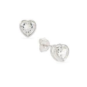 Marambaia Ice White Topaz Earrings in Sterling Silver 1.90cts