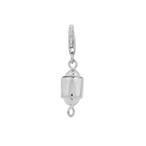 Sterling Silver Magnetic Clasp With Lobster Lock