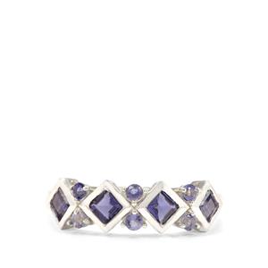0.70ct Bengal Iolite Sterling Silver Ring 