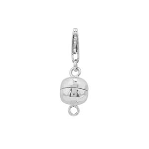Sterling Silver Magnetic Clasp With Lobster Lock