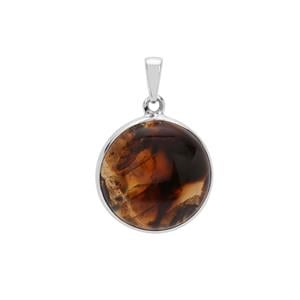 Montana Agate Pendant in Sterling Silver 16.13cts