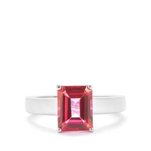 Marambaia Coral Topaz Ring in Sterling Silver 3.02cts