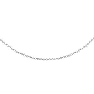Chain in Rhodium Plated Sterling Silver