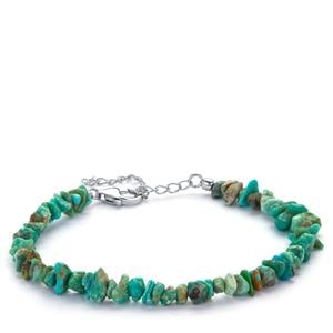 31.50cts Turquoise Sterling Silver Bracelet 
