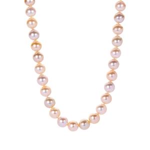 South Sea Cultured Pearl Sterling Silver Necklace (8.5mm)