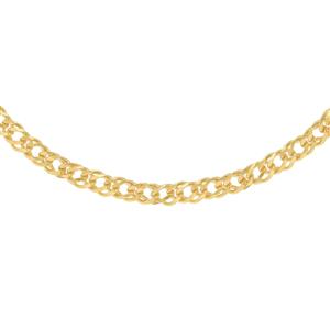 Chain in Gold Plated Sterling Silver 46cm/18'
