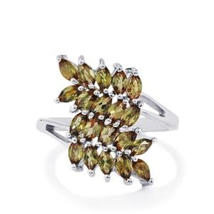 1.59ct Gouveia Andalusite Sterling Silver Ring
