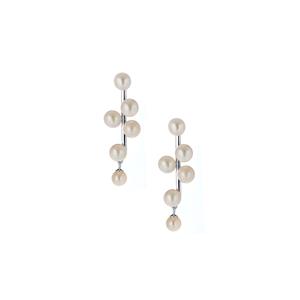 Cultured Pearl Sterling Silver Earrings