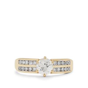 1.45ct Ratanakiri Zircon 9K Gold Ring 