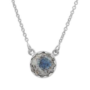 4ct K2 Jasper Sterling Silver Aryonna Necklace