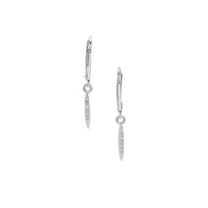 1/20ct Diamond Sterling Silver Earrings