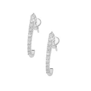 1/2ct Diamonds Platinum 950 Tomas Rae Earrings