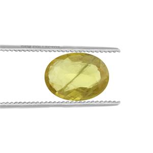 3.00ct Yellow Sapphire (H)