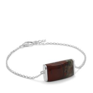 Cherry Orchard Agate Bracelet in Sterling Silver 14.55cts