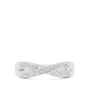 1/4ct Diamonds Sterling Silver Ring