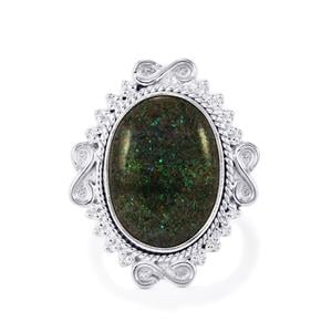 7.50ct Andamooka Opal Sterling Silver Aryonna Ring 