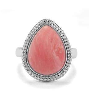 4.74ct Pink Lady Opal Sterling Silver Aryonna Ring 