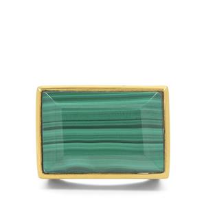 13.10ct Congo Malachite Midas Aryonna Ring