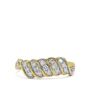 1/3ct Canadian Diamonds 9K Gold Tomas Rae Ring