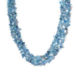 ‘The Matsu Collarette’ Aquamarine Necklace 714cts