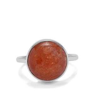 7.85ct Pana Sunstone Sterling Silver Aryonna Ring