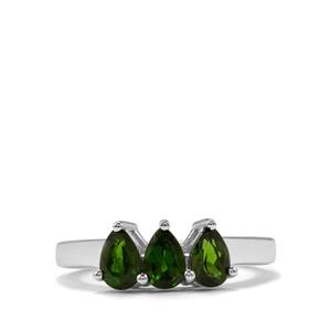 1.44ct Chrome Diopside Sterling Silver Ring