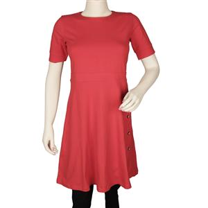 Destello A-Line Dress (Choice of 6 Sizes) (Red)