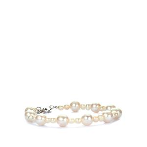 Kaori Cultured Pearl Sterling Silver Bracelet
